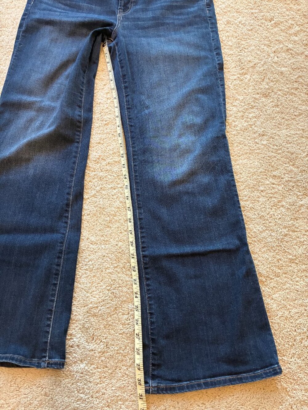 American Eagle Favorite Boyfriends Medium Wash Super Stretch Jeans Pants - Picture 9 of 10